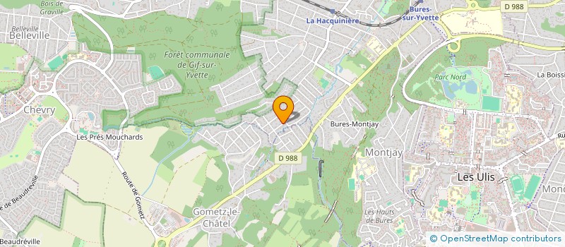 localisation de l'entreprise MADAME ERIKA LEROY  BURES-SUR-YVETTE