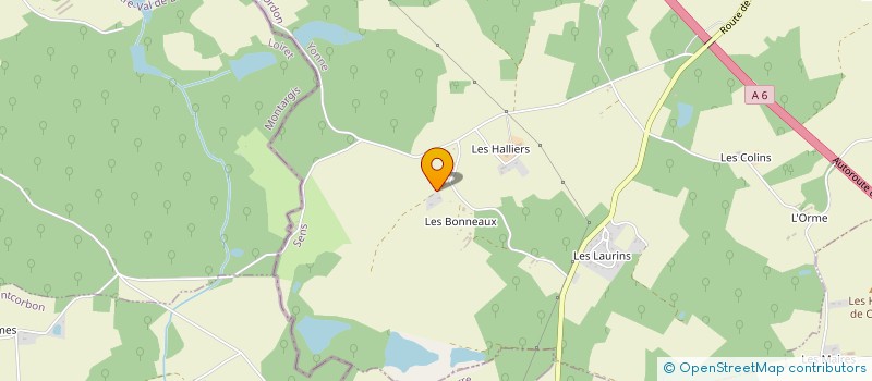 localisation de l'entreprise MADAME ERIKA LEVEQUE à ST JULIEN DU SAULT