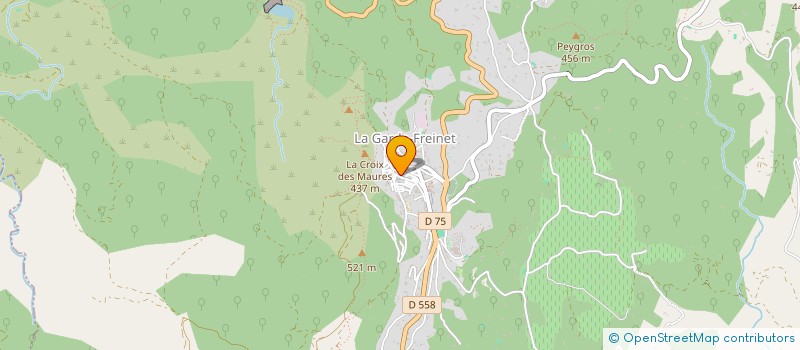 localisation de l'entreprise MADAME ERIKA LOPEZ  LA GARDE-FREINET