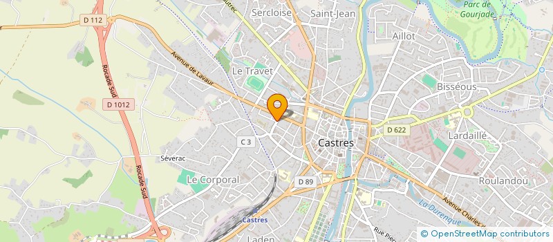 localisation de l'entreprise MADAME ERIKA MALPHETTES à CASTRES