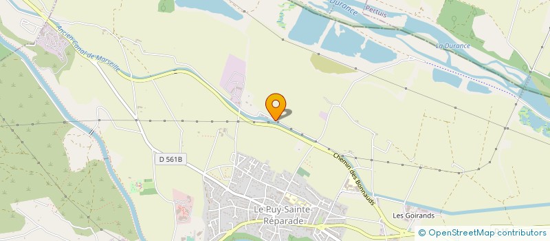 localisation de l'entreprise MADAME ERIKA MARCOTTE  LE PUY-SAINTE-REPARADE