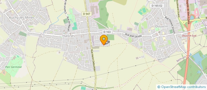 localisation de l'entreprise MADAME ERIKA MASCART  DOUVRIN