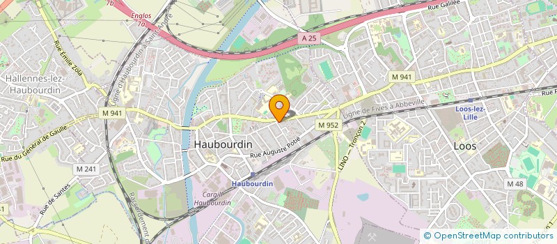 localisation de l'entreprise MADAME ERIKA MINGARELLI à HAUBOURDIN