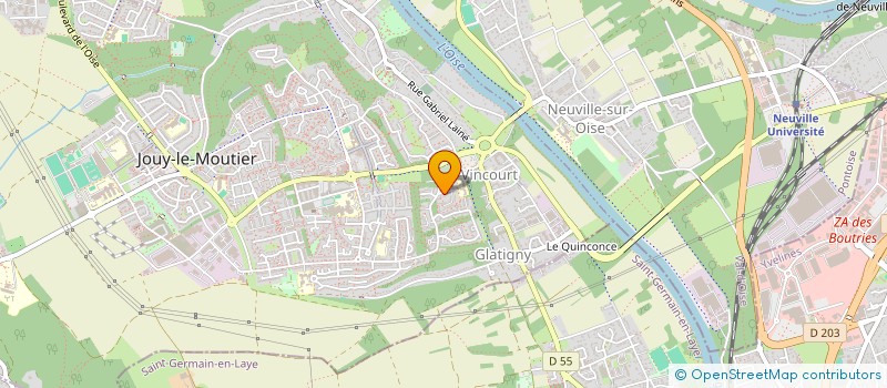 localisation de l'entreprise MADAME ERIKA MOHIMONT à JOUY-LE-MOUTIER