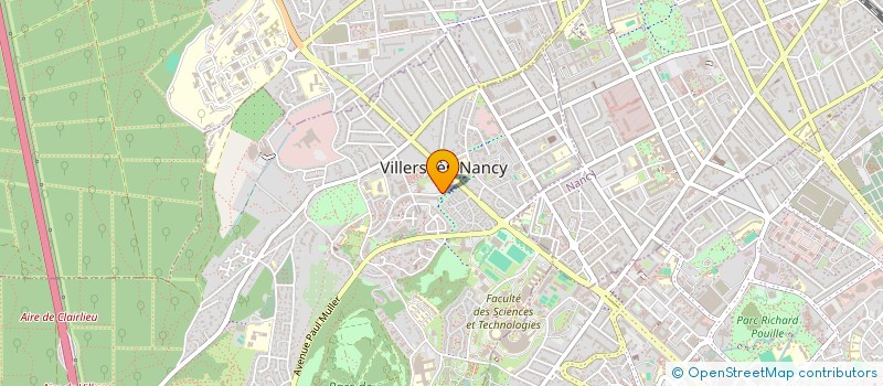 localisation de l'entreprise MADAME ERIKA MULLER à VILLERS-LES-NANCY