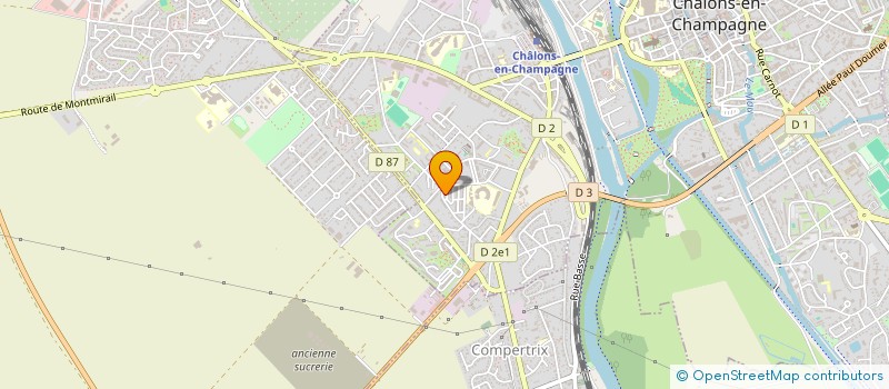 localisation de l'entreprise MADAME ERIKA NAMANI à CHALONS-EN-CHAMPAGNE