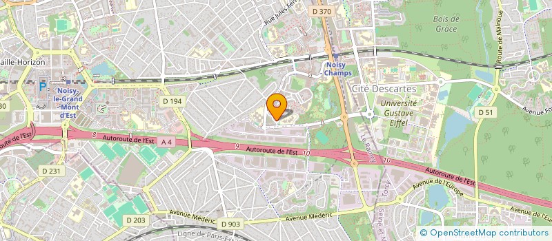 localisation de l'entreprise MADAME ERIKA NIVERT à NOISY-LE-GRAND