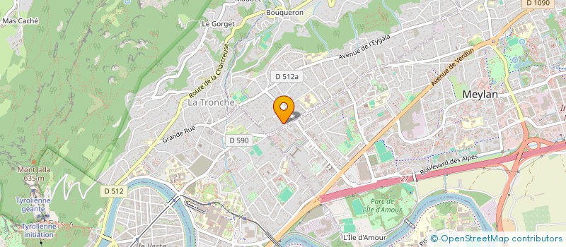 localisation de l'entreprise MADAME ERIKA NORMAND  CORENC