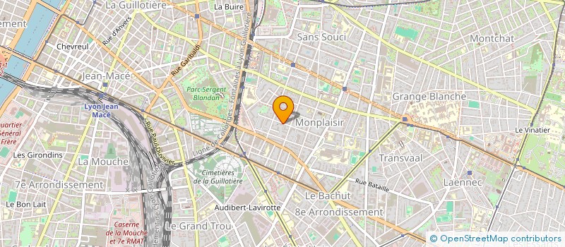 localisation de l'entreprise MADAME ERIKA PAMEOLE  LYON