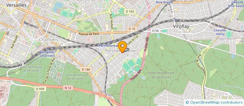 localisation de l'entreprise MADAME ERIKA PELLETIER à VERSAILLES