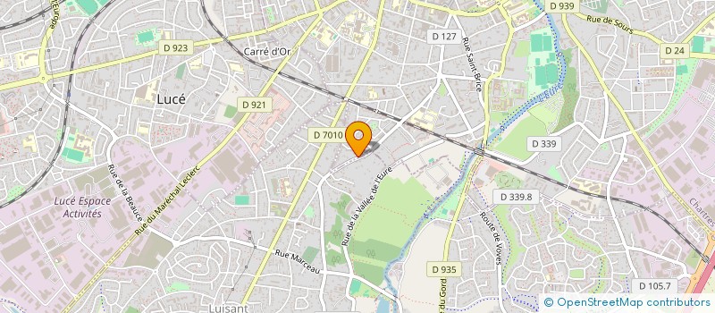 localisation de l'entreprise MADAME ERIKA POINY TOPLAN à CHARTRES