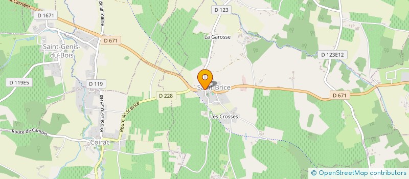 localisation de l'entreprise MADAME ERIKA PRUVOST  SAINT-BRICE