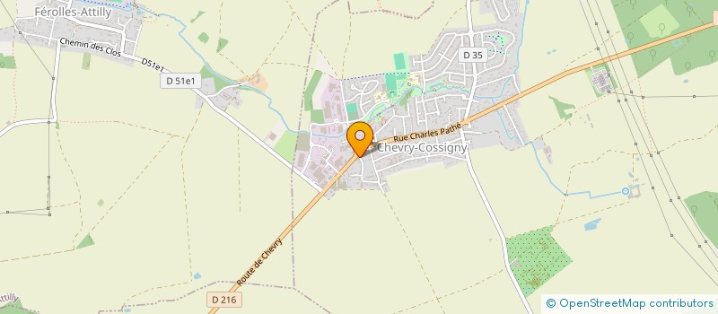 localisation de l'entreprise MADAME ERIKA RAHERINIRINA à CHEVRY-COSSIGNY