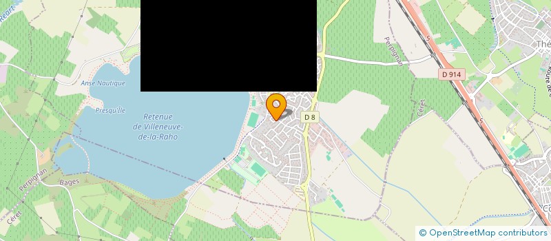 localisation de l'entreprise MADAME ERIKA RAMIREZ  VILLENEUVE-DE-LA-RAHO