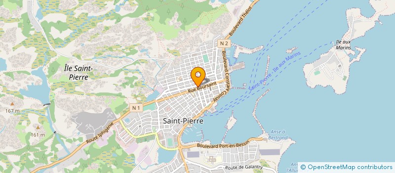 localisation de l'entreprise MADAME ERIKA RENAUDIN  SAINT-PIERRE