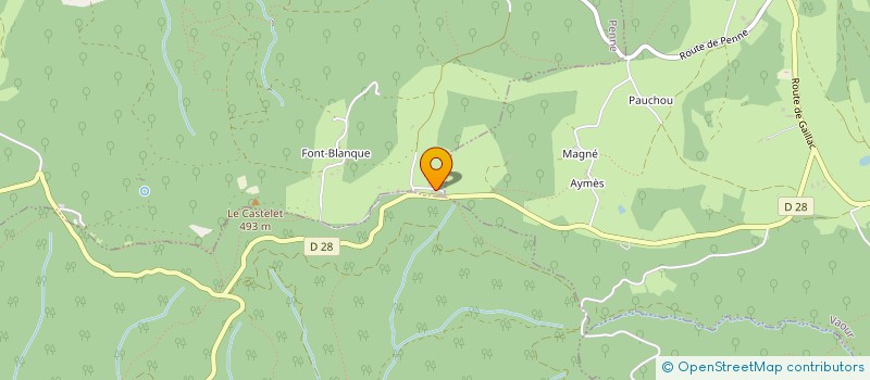 localisation de l'entreprise MADAME ERIKA SATO  PENNE