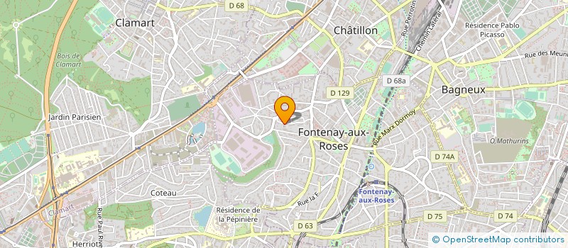 localisation de l'entreprise MADAME ERIKA SCHOLZ à FONTENAY-AUX-ROSES