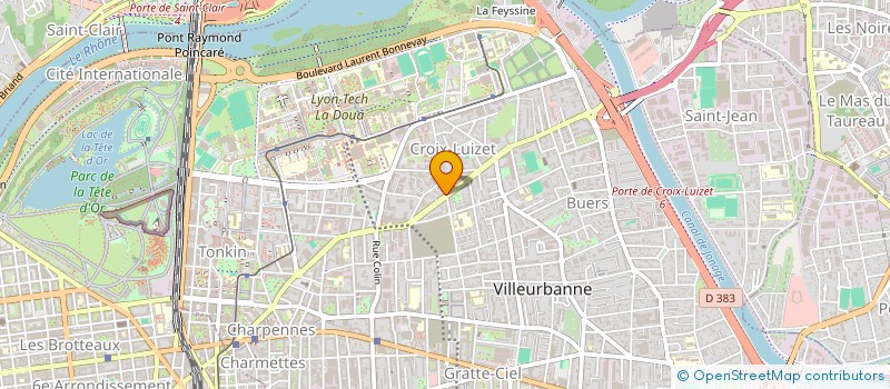 localisation de l'entreprise MADAME ERIKA TRABUCCO à VILLEURBANNE