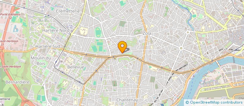 localisation de l'entreprise MADAME ERIKA TRICHET à NANTES
