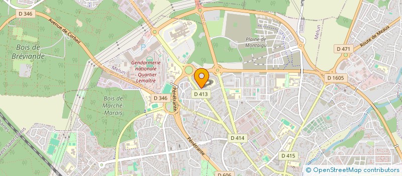 localisation de l'entreprise MADAME ERIKA VALMY à MELUN