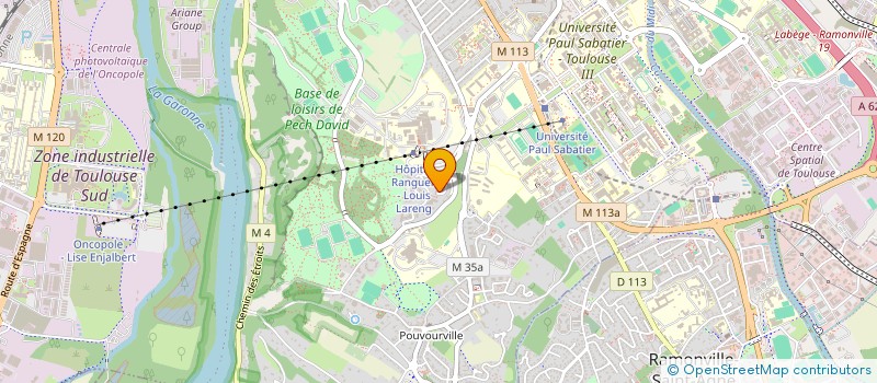 localisation de l'entreprise MADAME ERIKA VAVELIN à TOULOUSE