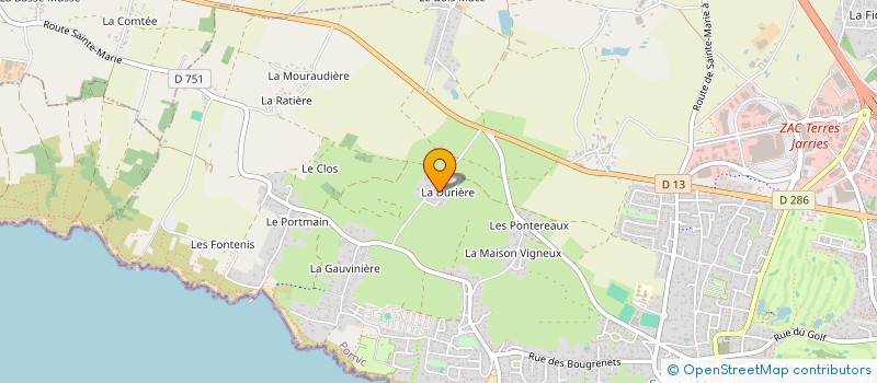 localisation de l'entreprise MADAME ERIKA VERA MESEGUER HORFORS  PORNIC