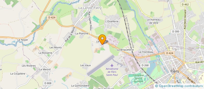 localisation de l'entreprise MADAME ERIKA VOISIN à LANDISACQ