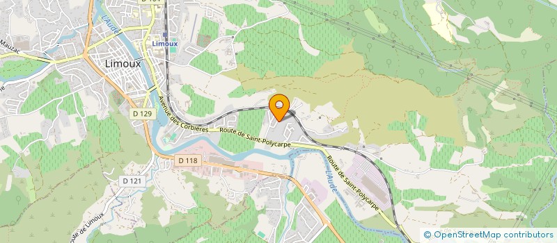 localisation de l'entreprise MADAME ERIKAT GESSE  LIMOUX