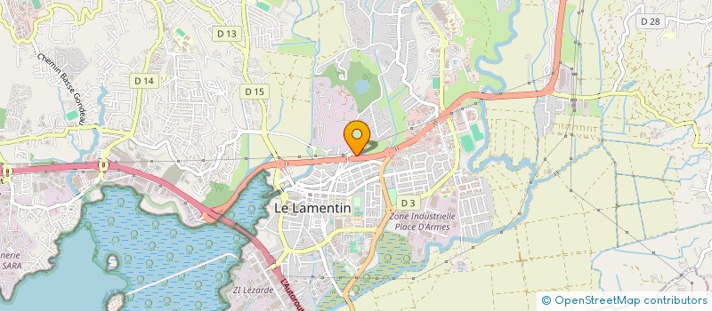 localisation de l'entreprise MADAME ERILIA JURA  LE LAMENTIN