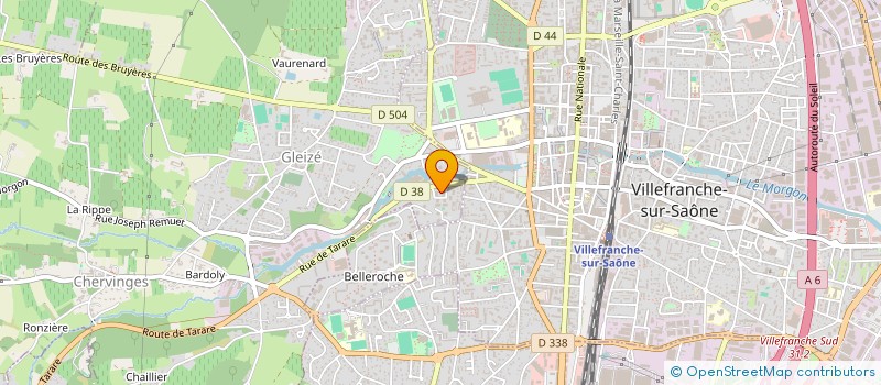 localisation de l'entreprise MADAME ERIN FABRE  GLEIZE