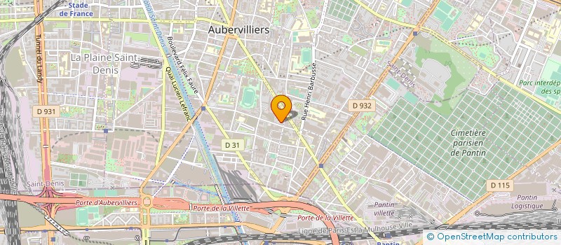 localisation de l'entreprise MADAME ERINA EVRARD à AUBERVILLIERS