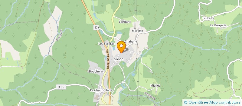 localisation de l'entreprise MADAME ERINE RIVOLLIER  PASLIERES