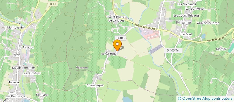 localisation de l'entreprise MADAME ERINN GODON  PERONNE