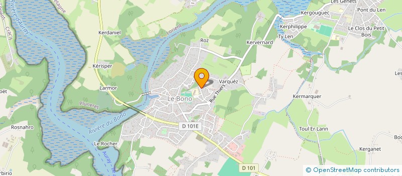 localisation de l'entreprise MADAME ERINNA PASCO à VANNES