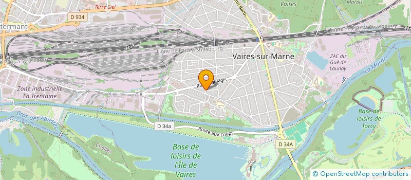 localisation de l'entreprise MADAME ERKOREKA GRANA  VAIRES-SUR-MARNE