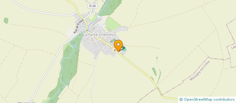 localisation de l'entreprise MADAME ERMANCE LHOTTE  LA FERTE-CHEVRESIS