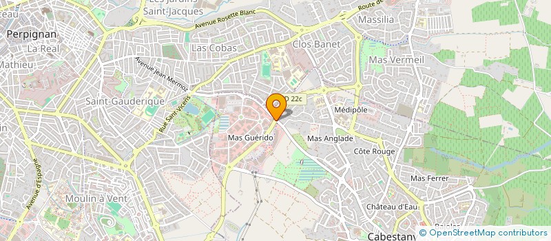 localisation de l'entreprise MADAME ERMELINDA JOSE à CABESTANY