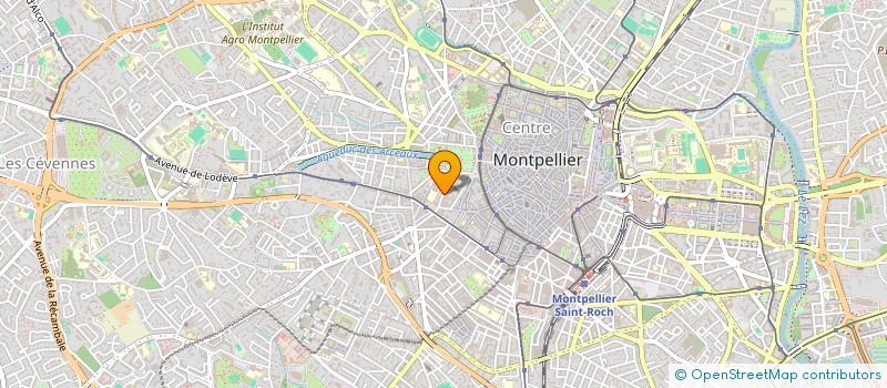 localisation de l'entreprise MADAME ERMELINDA MUHO à MONTPELLIER