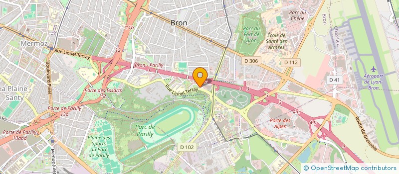 localisation de l'entreprise MADAME ERMINE KARSLYAN  CHASSIEU