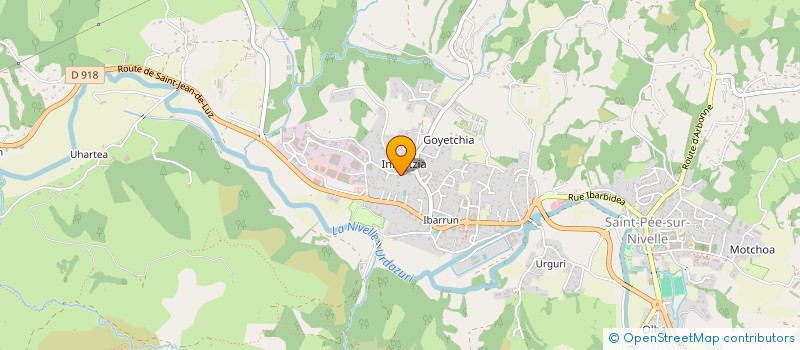 localisation de l'entreprise MADAME ERMINIA ALFONSO MARTINEZ à SAINT-PEE-SUR-NIVELLE