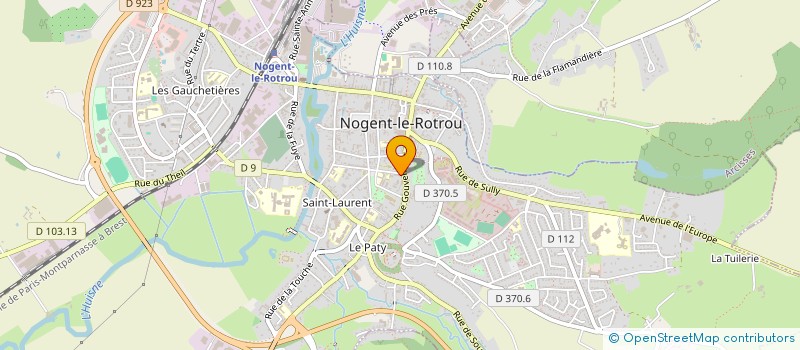 localisation de l'entreprise MADAME ERNA MEINELT à NOGENT-LE-ROTROU