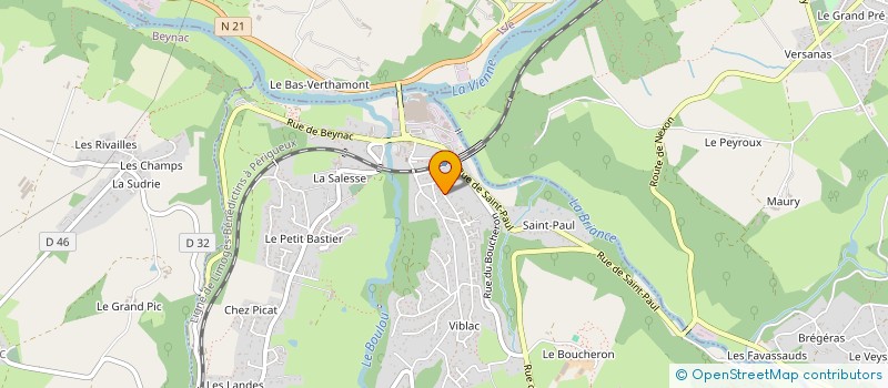 localisation de l'entreprise MADAME ERSSANA SALIHI  BOSMIE-L'AIGUILLE