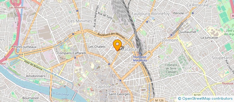 localisation de l'entreprise MADAME ERYJ CHIBOUB à TOULOUSE