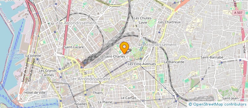 localisation de l'entreprise MADAME ERZSEBET LEVOI à MARSEILLE