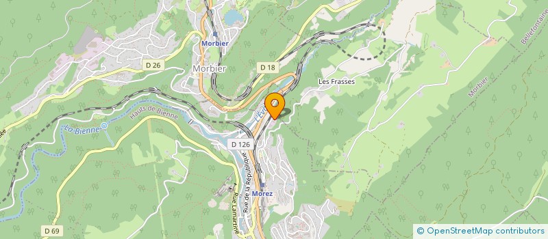 localisation de l'entreprise MADAME ESEN OZDEMIR  HAUTS DE BIENNE