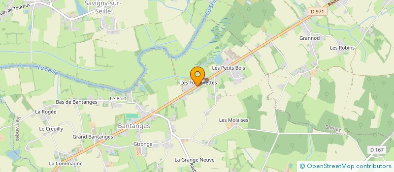 localisation de l'entreprise MADAME ESENGO ALMASI  BANTANGES