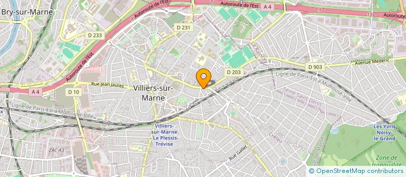 localisation de l'entreprise MADAME ESENGUL DOGAN  VILLIERS-SUR-MARNE