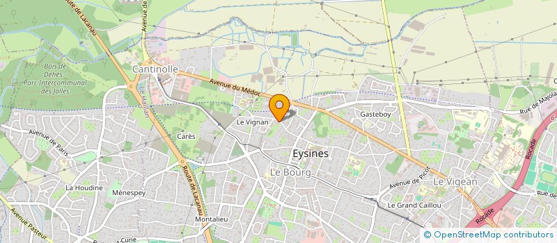 localisation de l'entreprise MADAME ESIN TURKOGLU  EYSINES