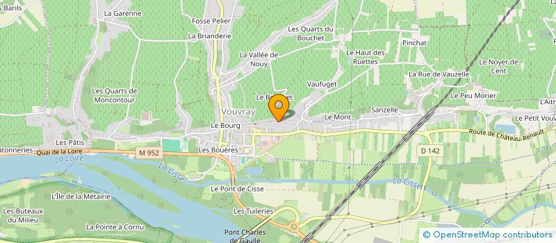 localisation de l'entreprise MADAME ESMA AMOUCHA  VOUVRAY