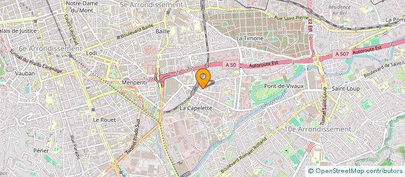localisation de l'entreprise MADAME ESMA BOUFELDJA à MARSEILLE